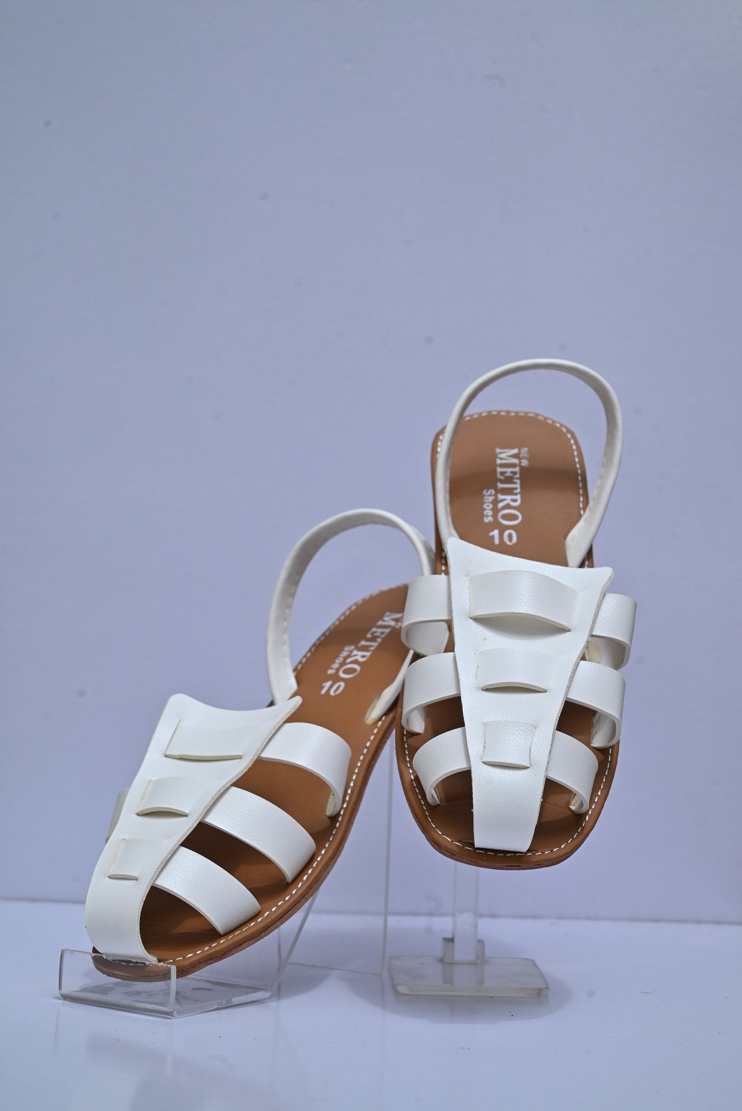 Olive Cutout Design Sandals DX 43