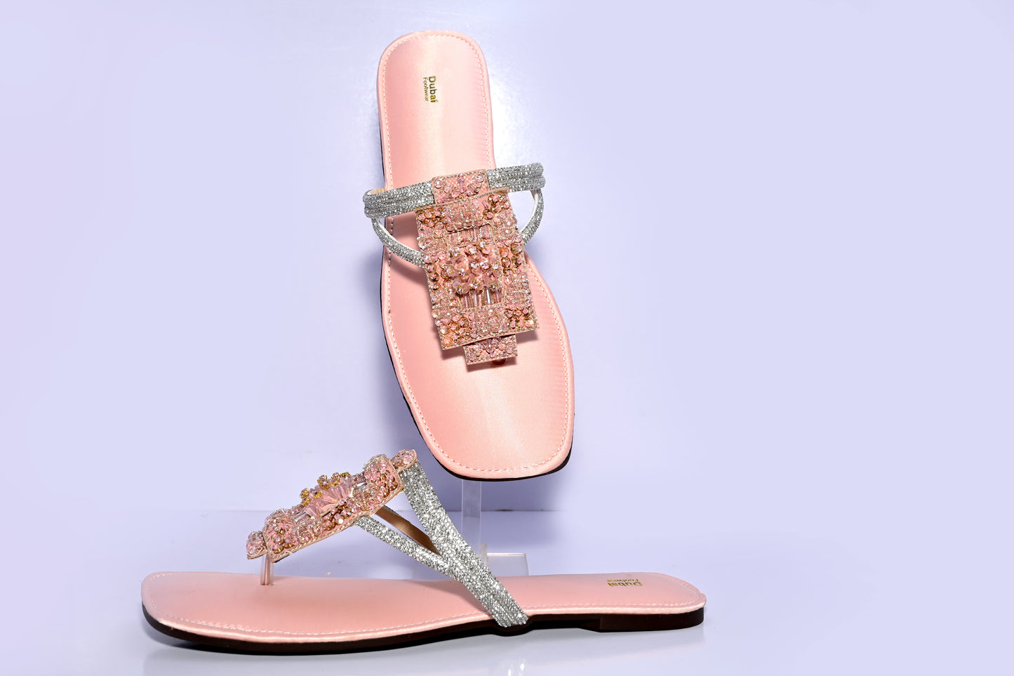 Rhinestone Decor party Sandals